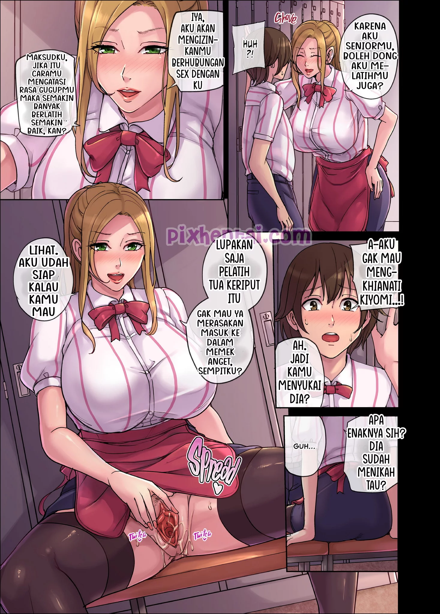 Komik hentai xxx manga sex bokep Breaking in the New Hire Married Woman and The College Student 22